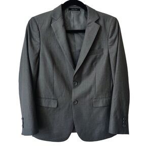 GIORGIO FIORELLI Blazer Size 18 Boy's Gray Suit Jacket